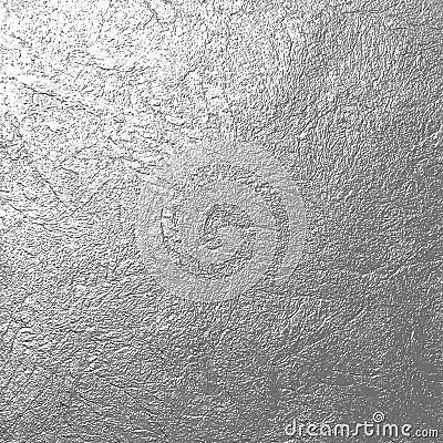 Textured Silver Glam Background Stock Photo