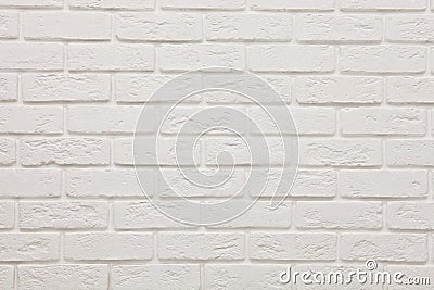 textured wall of white brick. Background. Texture. Stock Photo