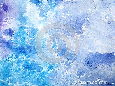 Textured watercolor background Cartoon Illustration