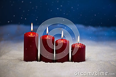 4th Advent Stock Photo