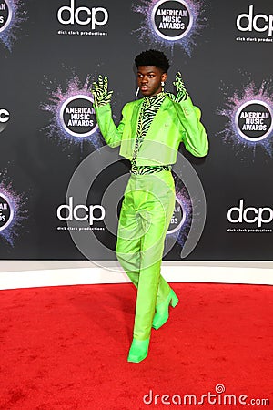 47th American Music Awards - Arrivals Editorial Stock Photo