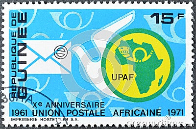 10th Anniversary of African Post Union Editorial Stock Photo
