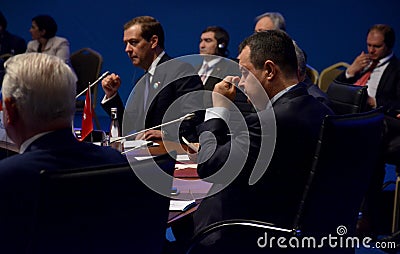 25th Anniversary Summit of the Black Sea Economic Cooperation BSEC Editorial Stock Photo