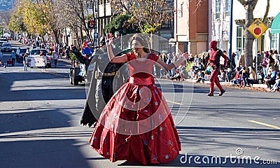 25th annual Christmas Parade in Benicia, CA Editorial Stock Photo