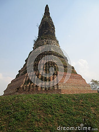16th century ancient stupa in Xieng Khouang, Laos Stock Photo