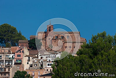 12th Century church Stock Photo