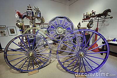 Firefighting in New York by The New York City Fire Museum Editorial Stock Photo