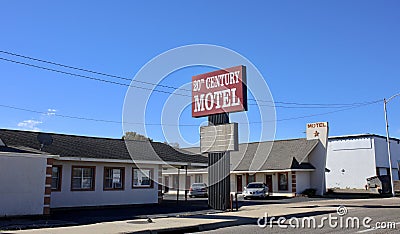 20th Century Motel, West Memphis, Arkansas Editorial Stock Photo