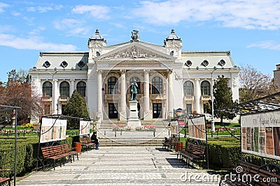 Iasi National Theater Romania Editorial Stock Photo