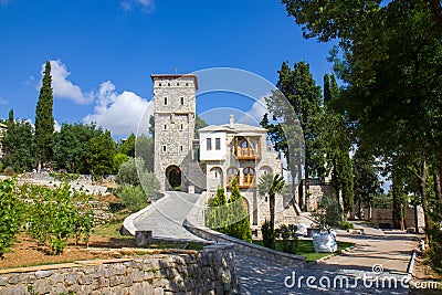 15th-century Serbian Orthodox monastery Tvrdos, Trebinje, Bosnia and Herzegovina Stock Photo