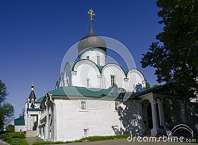 The 16th century Trinity Cathedral in Alexandrovskaya Sloboda in Alexandrov, Russia Stock Photo