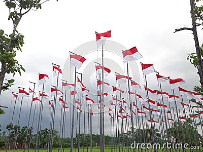 77th Indonesia Independence Day Stock Photo