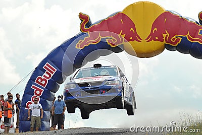 35th Istanbul Rally Gocbeyli Track Editorial Stock Photo