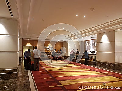 15th jan 2017, Kuala Lumpur.In look of Hotel Sunway Putrael Sunway Editorial Stock Photo