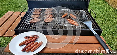 4th of July Cookout Stock Photo