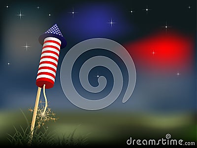 4th of July Vector Illustration