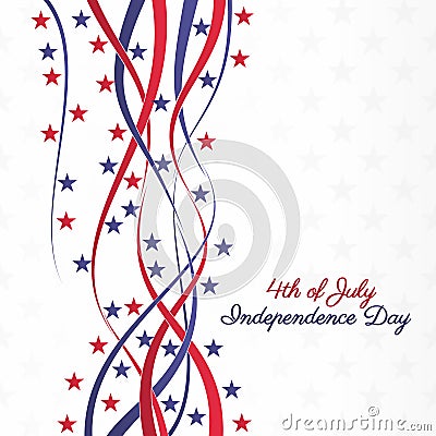 4th of July Vector Illustration