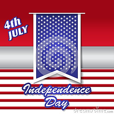 4th Of July Vector Illustration Vector Illustration