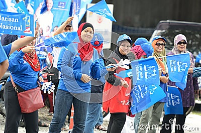 13th Malaysian General Election Editorial Stock Photo