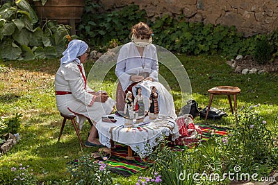 11-th national Festival of the Bulgarian Folklore Editorial Stock Photo