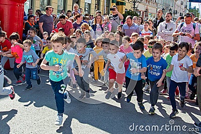 26th Novi Sad Half Marathon. Editorial Stock Photo