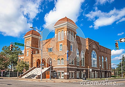 10-17-2020_16th Street Church In Birmingham Stock Photo