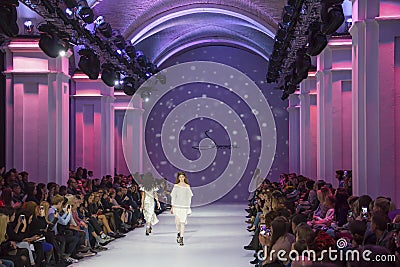 39th Ukrainian fashion week in Kyiv Editorial Stock Photo