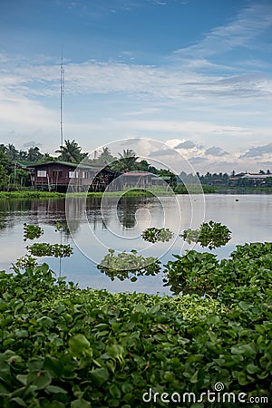 Tha Chin River Stock Photo