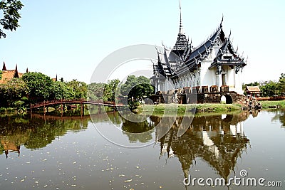 Thai architecture Stock Photo
