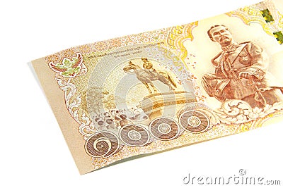 Thai banknote thousand baht Stock Photo