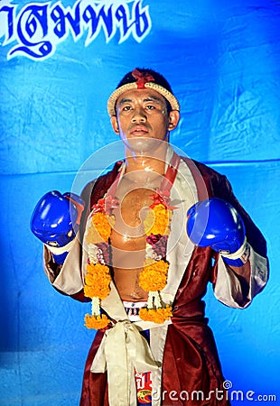 THAI BOXER Editorial Stock Photo