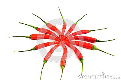 Thai chili Stock Photo