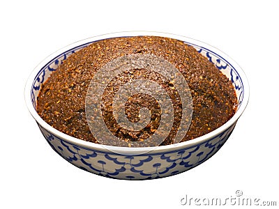 Thai chili paste Stock Photo