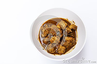 Thai curry with pock 2 Stock Photo