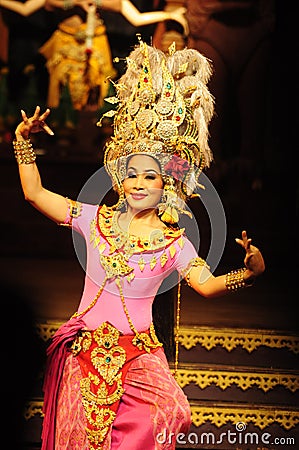 Thai dance culture Editorial Stock Photo