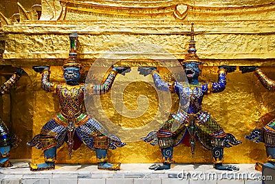 Thai demon Stock Photo