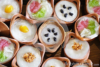 Thai dessert Stock Photo