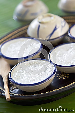 Thai dessert Stock Photo