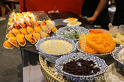 Thai dishes. Stock Photo