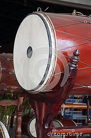 Thai drums Stock Photo