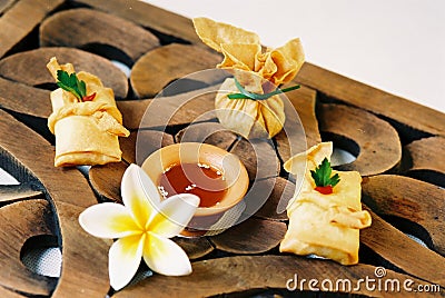 Thai Food - Entree Stock Photo