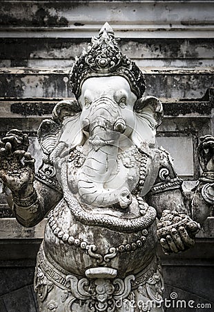 Thai Ganesha Statue Stock Photo