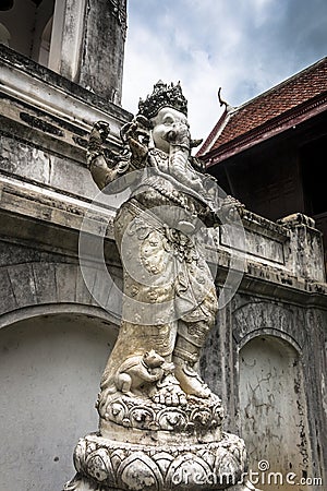 Thai Ganesha Statue Stock Photo