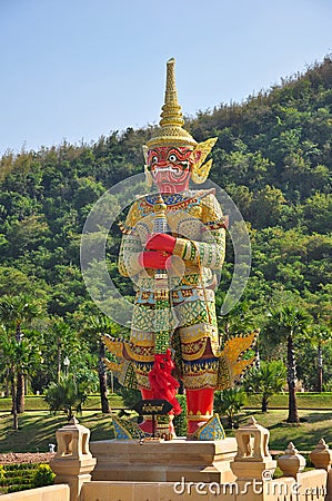 Thai giant Stock Photo