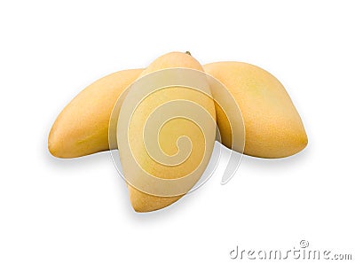 Thai golden mango Stock Photo