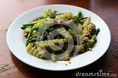 Thai Green Salad Stock Photo