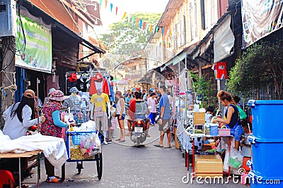 Thai market Editorial Stock Photo