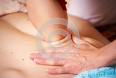 Thai massage Stock Photo