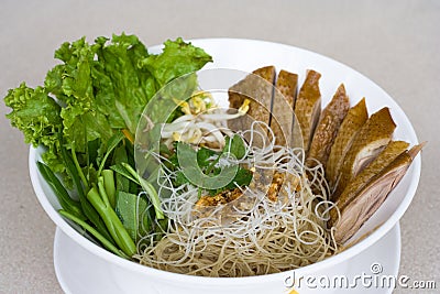 Thai noodle Stock Photo