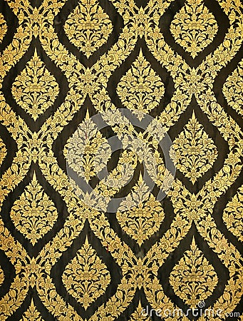 Thai Pattern style Stock Photo